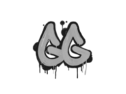 Sinetöity graffiti | GGEZ (Luurangon valkoinen)