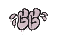 Sinetöity graffiti | GGWP (Sotapossun pinkki) Sinetöity graffiti | GGWP (Sotapossun pinkki) image