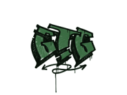 密封的塗鴉 | 隨時走 (叢林綠) image