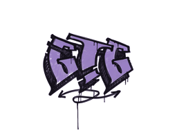 Grafite Lacrado | GTG (Violeta violento)