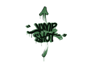 Graffiti scellé | Jump Shot (Vert jungle) Graffiti scellé | Jump Shot (Vert jungle) image