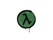 กราฟฟิตี้แบบปิดผนึก | Lambda (เขียวป่า) กราฟฟิตี้แบบปิดผนึก | Lambda (เขียวป่า) image