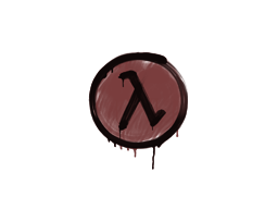 Grafite Lacrado | Lambda (Vermelho tijolo)