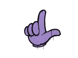 Grafite Lacrado | Perdedor (Violeta violento)