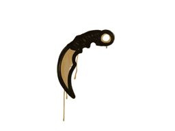 Graffiti nguyên bọc | Karambit (Hổ phách sa mạc)