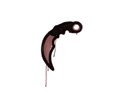 Grafite Lacrado | Karambit (Vermelho tijolo)