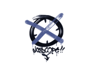 密封的塗鴉 | 盲狙 (SWAT 藍) image