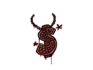 Mühürlü Grafiti | Bling (Kan Kırmızısı) image
