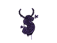 Sinetöity graffiti | Blingiä (Hirviön purppura) image