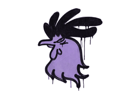 Grafite Lacrado | Galo (Violeta violento)