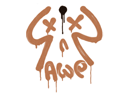 Versiegeltes Graffito | Rückstoß – AWP (Tigerorange)