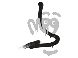 Graffito sigillato | Rinculo - MP9 (Bianco squalo)