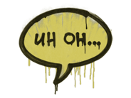 Uh Oh (เหลืองลวดลาย) image
