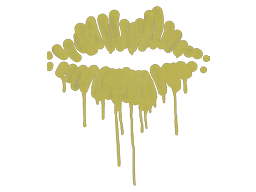 Sealed Graffiti | Kiss (Tracer Yellow)