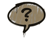 Signo de interrogación (marrón tierra) image