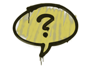 Signo de interrogación (amarillo pollo) image