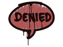 未開封グラフィティ | Denied (ブラッドレッド)