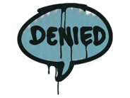 Denied (น้ำเงินสายไฟ) image