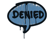 Denied (น้ำเงินราชา) image