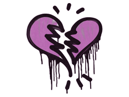 未開封グラフィティ | Broken Heart (バズーカピンク)