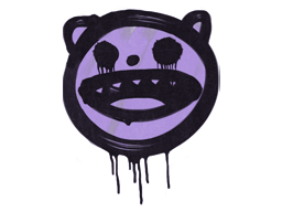 Grafite Lacrado | Gato Feliz (Violeta violento)