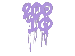 Graffiti nguyên bọc | 200 IQ (Tím hung)