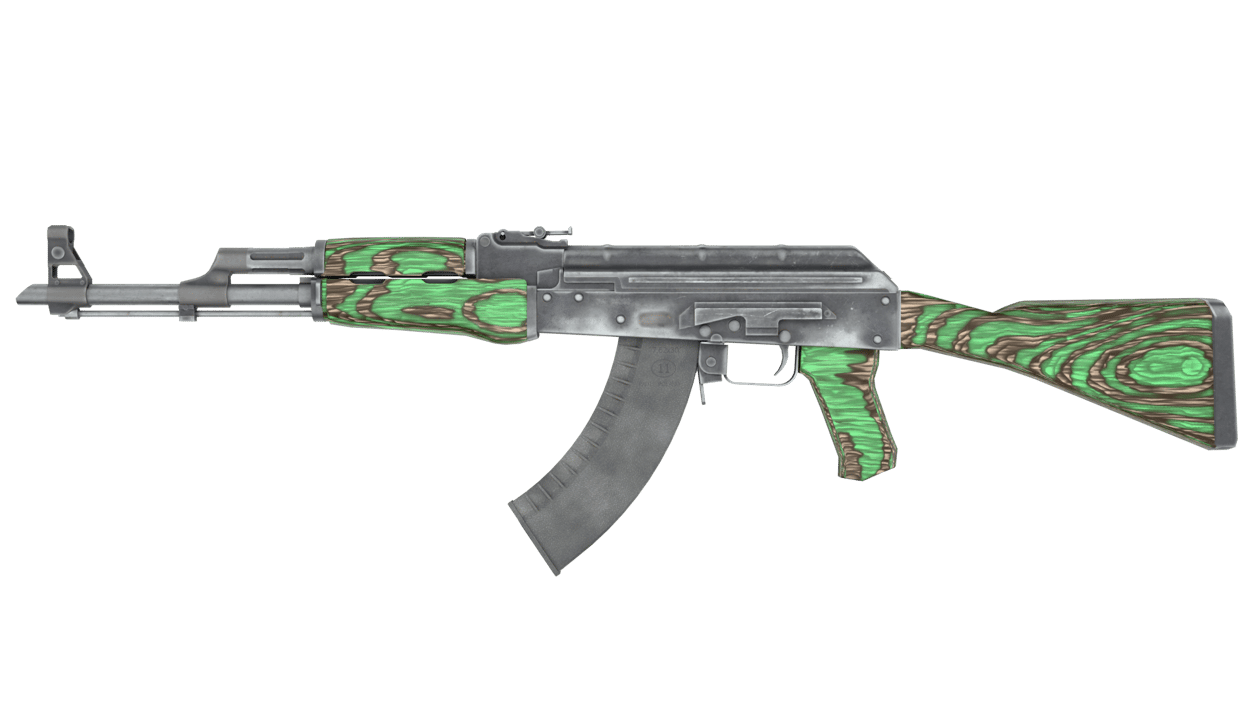 Preview image 1 of AK-47 | Yeşil Laminant (Fabrikadan Yeni Çıkmış)