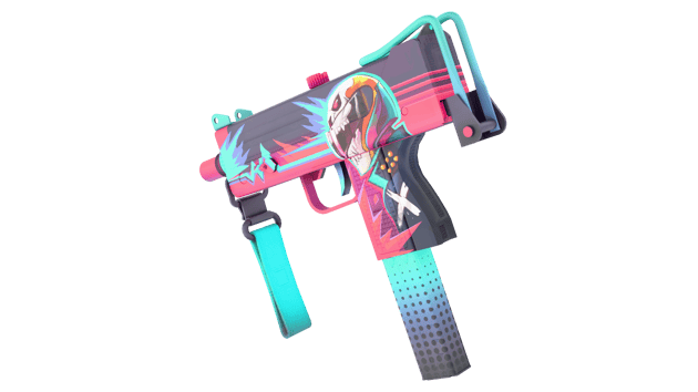 Preview image 3 of MAC-10 | Neon Rider (FN - Mới cứng)