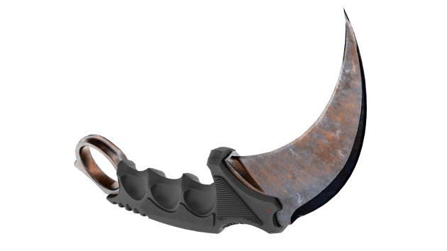 Preview image 5 of ★ Karambit | Rust Coat (かなり摩耗)