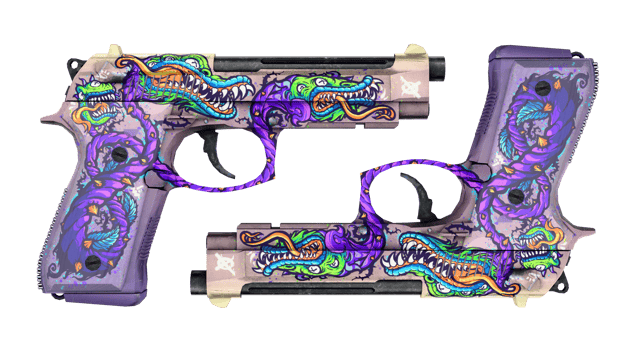 Dual Berettas | 食人花 (全新出廠)