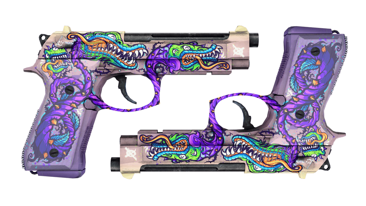 Preview image 1 of Dual Berettas | Etobur Bitki (Fabrikadan Yeni Çıkmış)