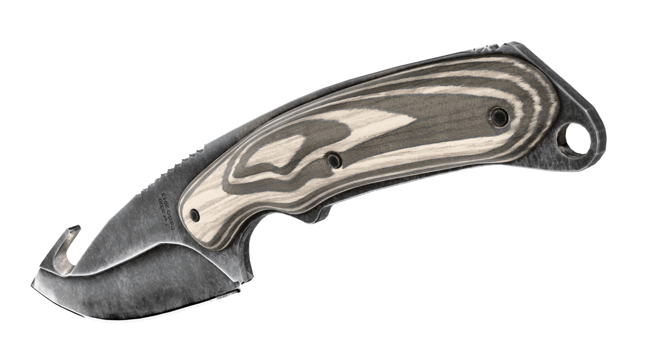 Preview image 3 of ★ Couteau à éviscérer | Noir stratifié (Neuve)