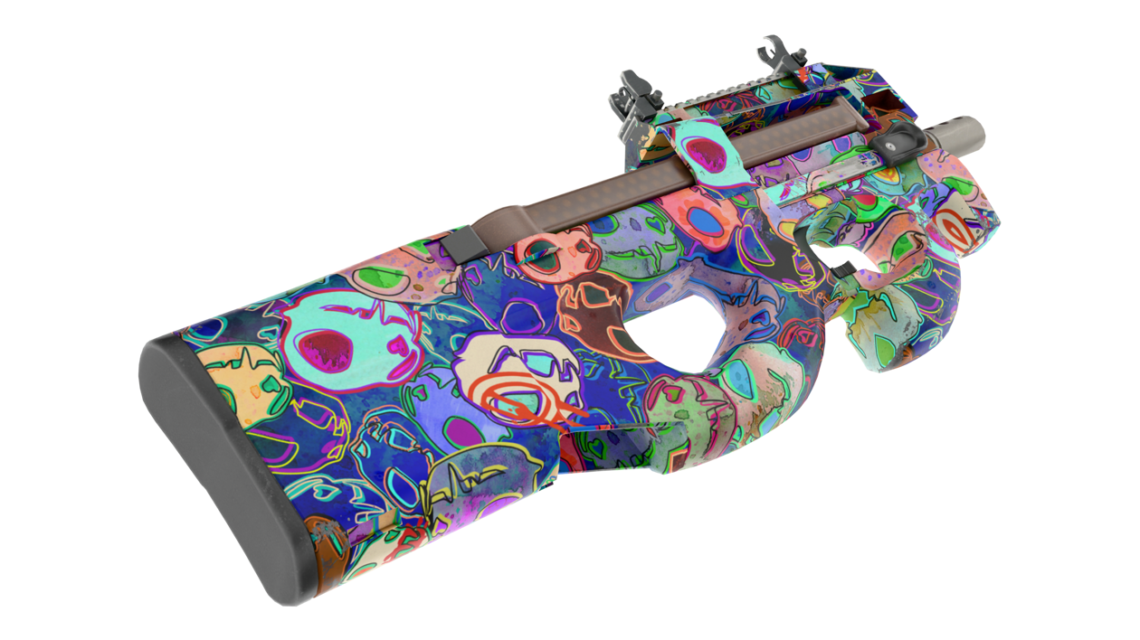 Preview image 4 of P90 | 喵之萌杀 (略有磨损)