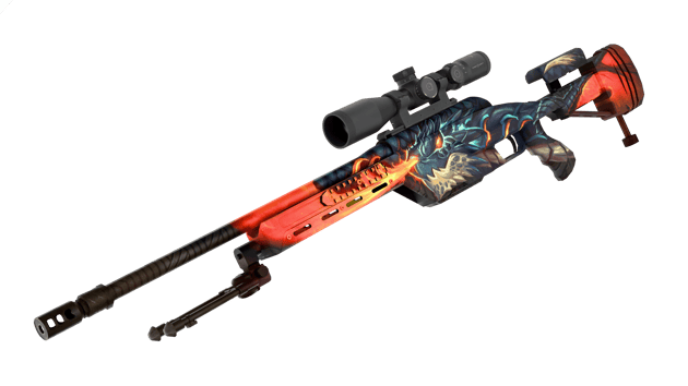 Preview image 3 of SSG 08 | Dragonfire (Factory New)