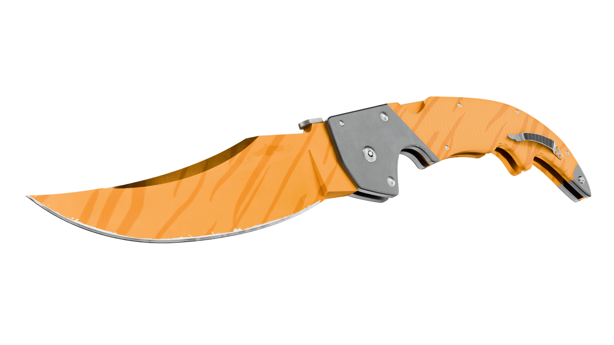 Preview image 2 of ★ Dao Falchion | Tiger Tooth (FN - Mới cứng)