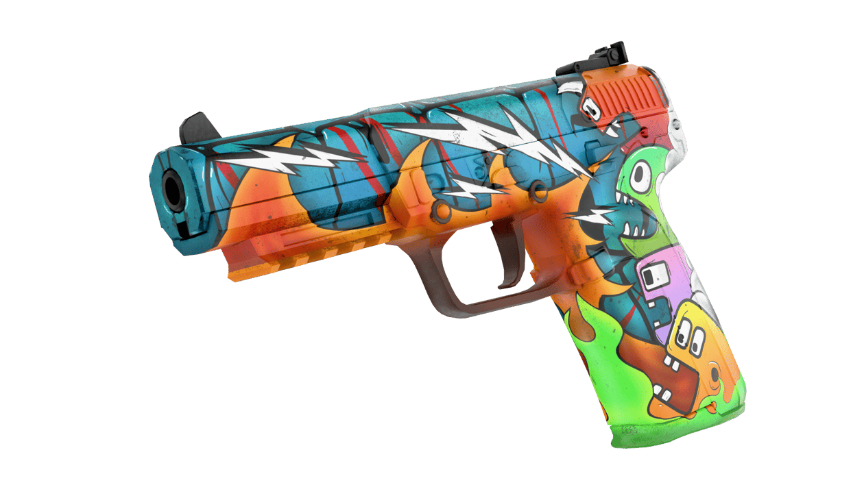 Preview image 2 of Five-SeveN | Angry Mob (Factory New)