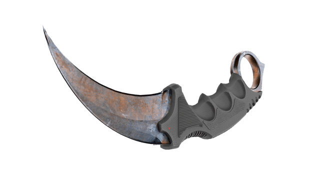 Preview image 2 of ★ Karambit | Rust Coat (かなり摩耗)