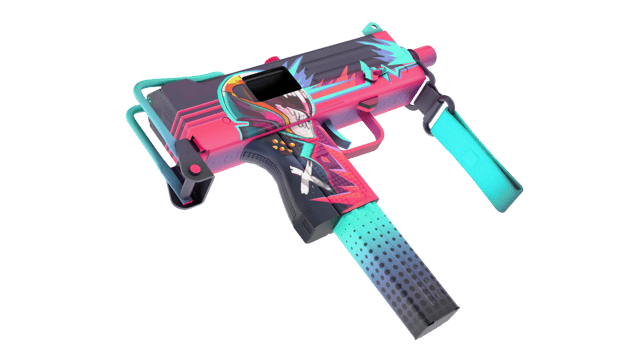Preview image 4 of MAC-10 | Neon Rider (FN - Mới cứng)