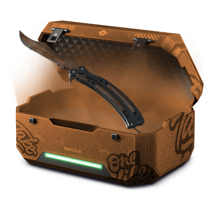 Knife black/brown 30%