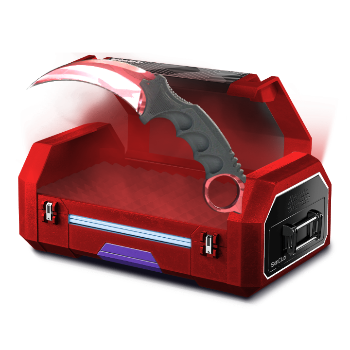 10% Red Karambit