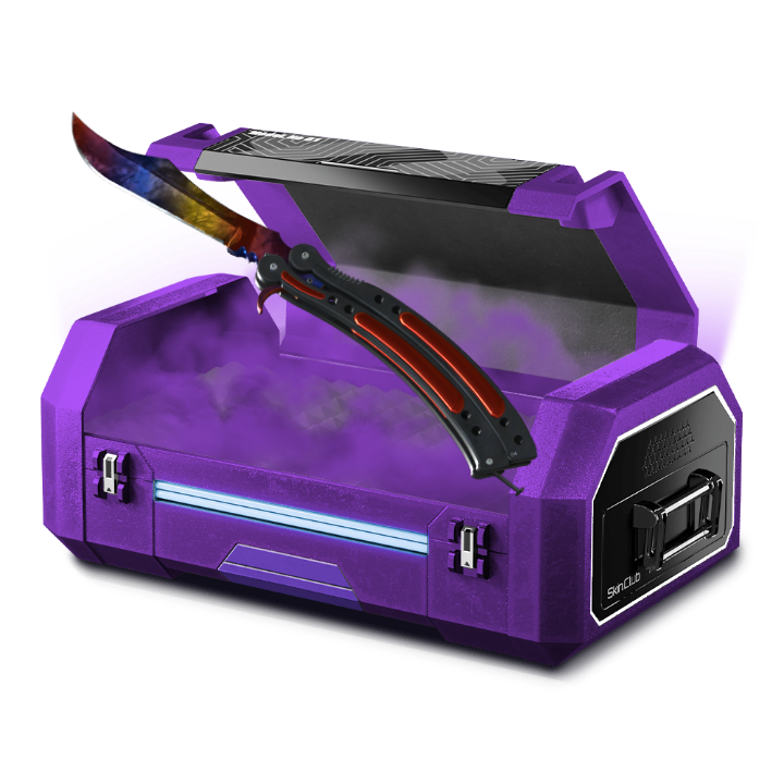 100% Marble Fade Knife