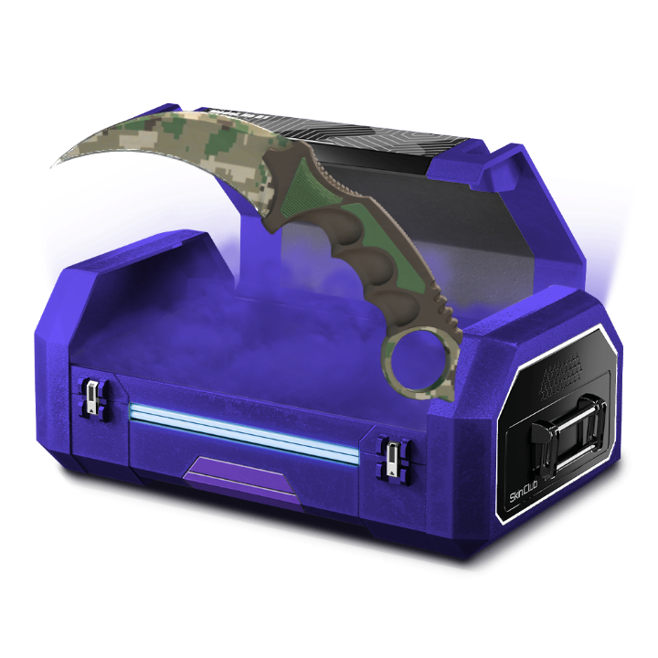 Shinny knife box pack