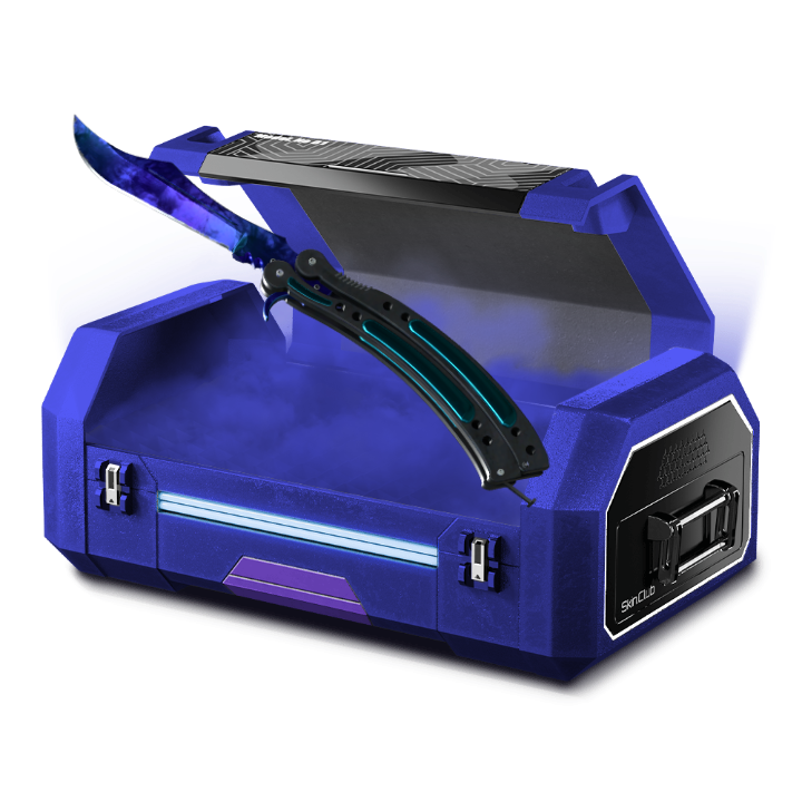 10% Ez Hit Knife Blue