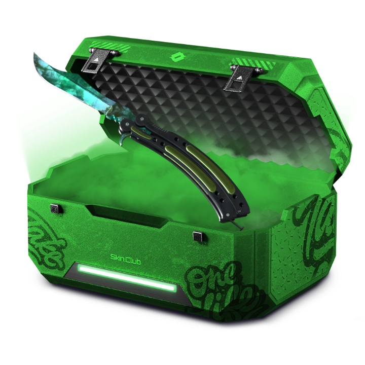 11% EMERALD KNIFE