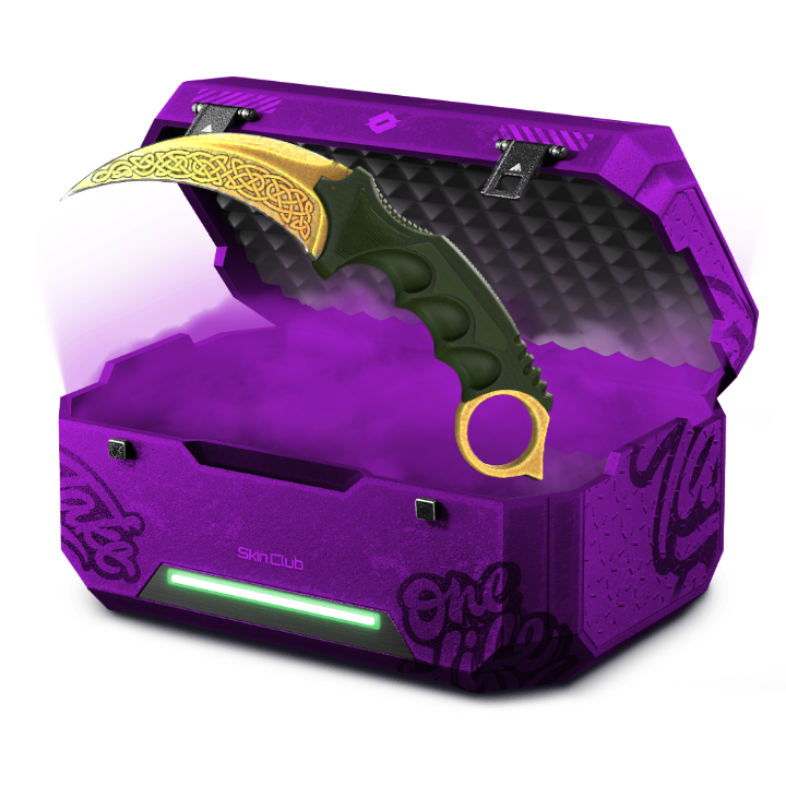 50/50 knife case big win