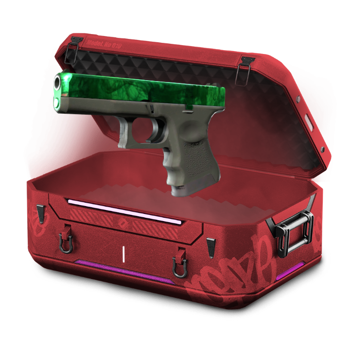 1% Glock Emerald