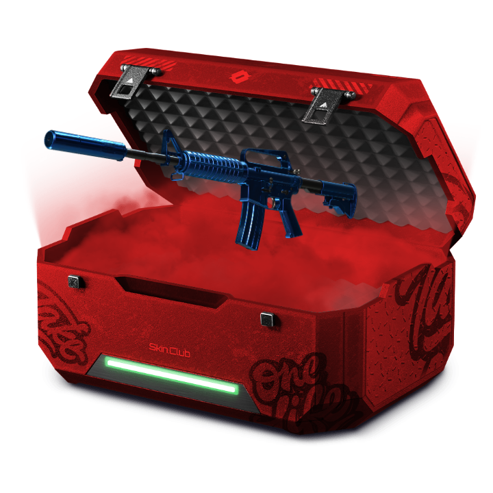 blue case