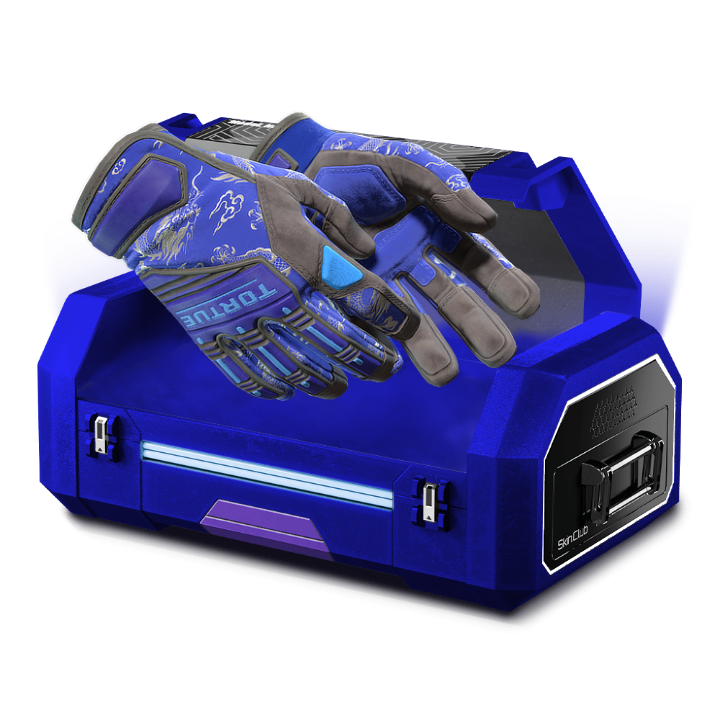 10% blue