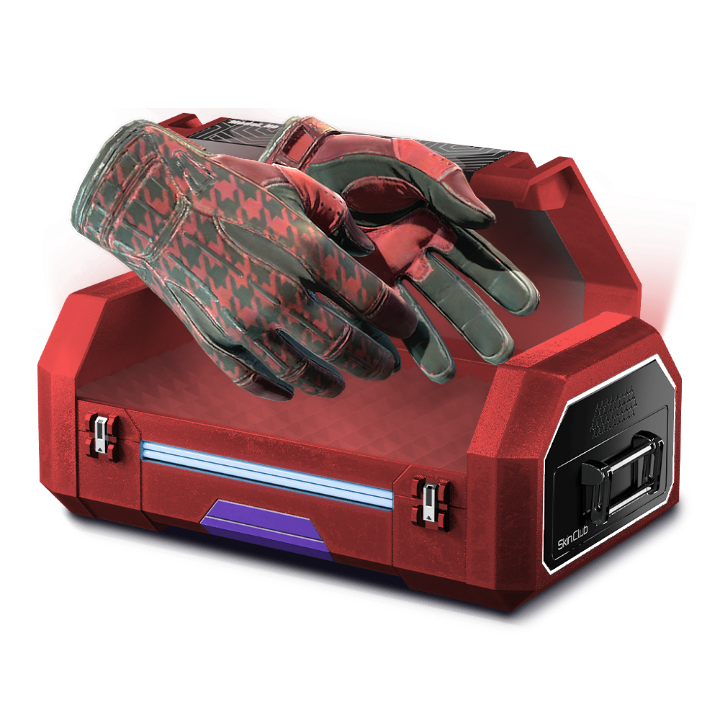 red gloves