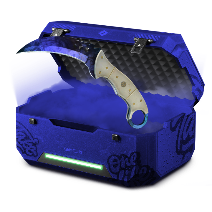 CRAZY BLUE